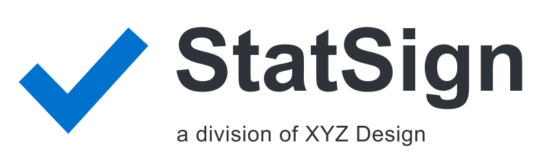 StatSign — a division of XYZ Design